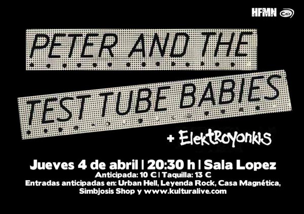 Peter And The Test Tube Babies + Elektroyonkis
