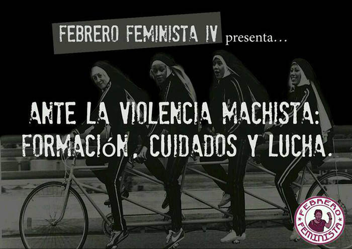 Fiesta de presentación de las jornadas Febrero Feminista IV el sábado 1 de febrero en Arrebato
