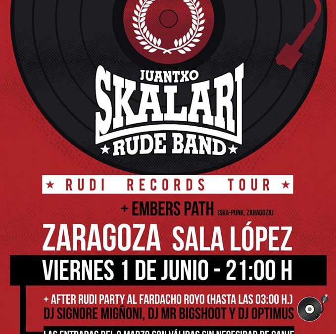 Juantxo Skalari & La Rude Band + Piñata Protest + Embers Path